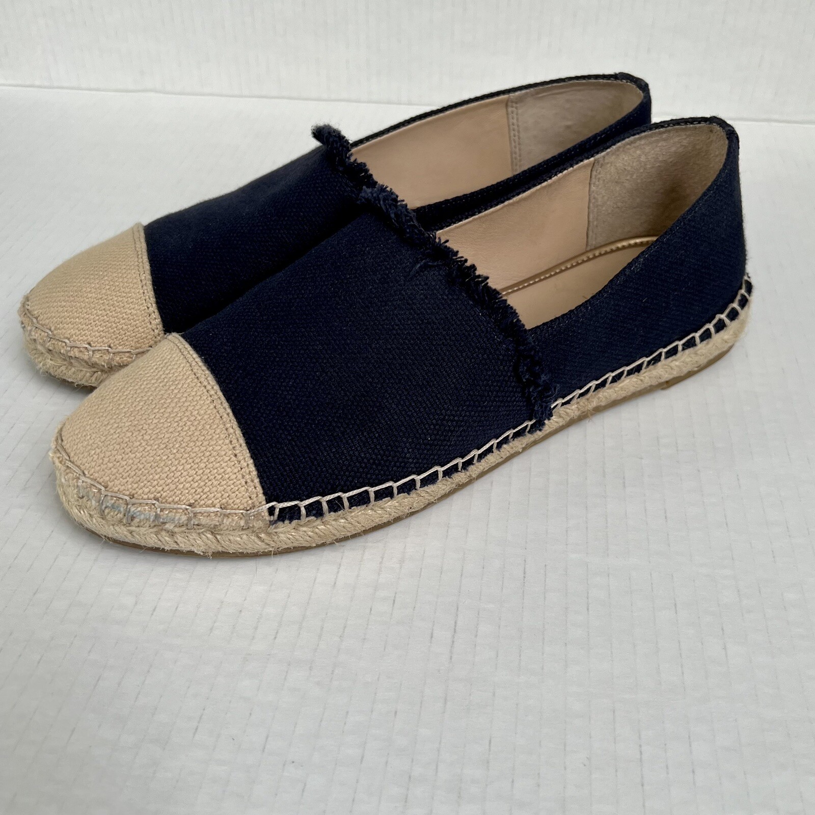 J. McLaughlin Redding Solid Canvas Espadrilles  S… - image 2