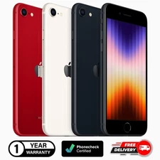 Apple iPhone SE 3rd Gen - 64GB | 128GB | 256GB - Unlocked Verizon AT&T T-Mobile