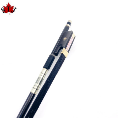 Good balance Professional plaid Carbon fiber viola bow,black Horsehair #7881