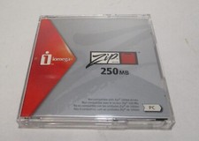 New Iomega Computer Zip Drive Single 250MB PC Rewritable Media Disc Jewel Case
