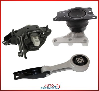 3x Motorlager für AUDI A1 SEAT SKODA FABIA TDI SDI Satz links rechts hinten