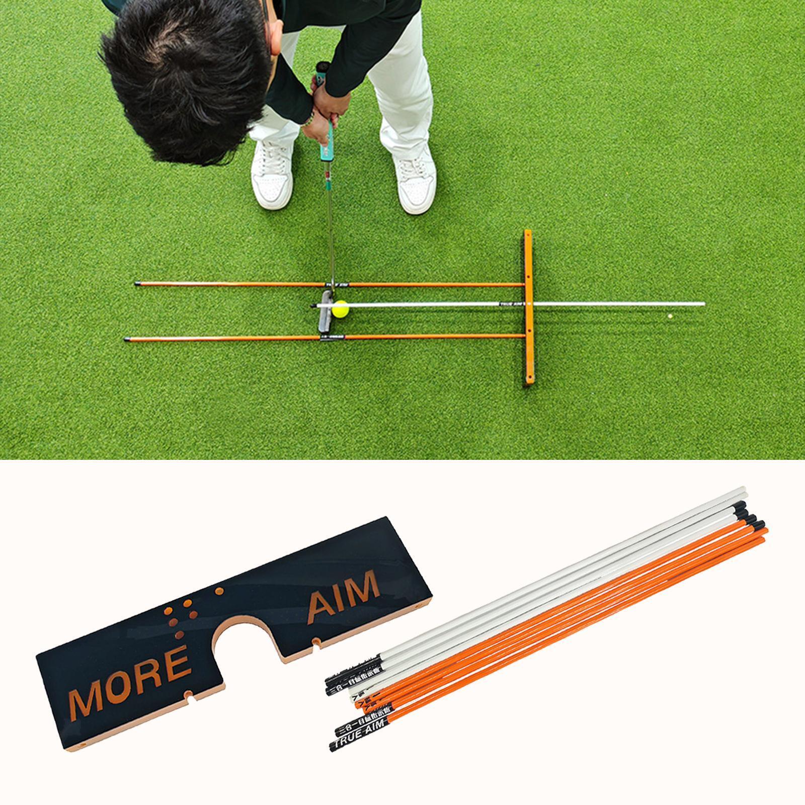 Golfschwungtrainer Für Anfänger - Verbessert Schwungmechanik, Griff & Rotation, Ergonomisch, Gelb, 294 G