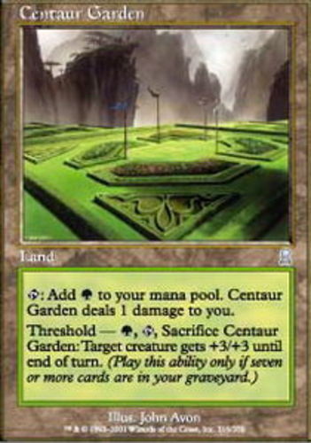 card garden mtg MTG magic cards 2x Centaur Garden Odyssey Light Play, English