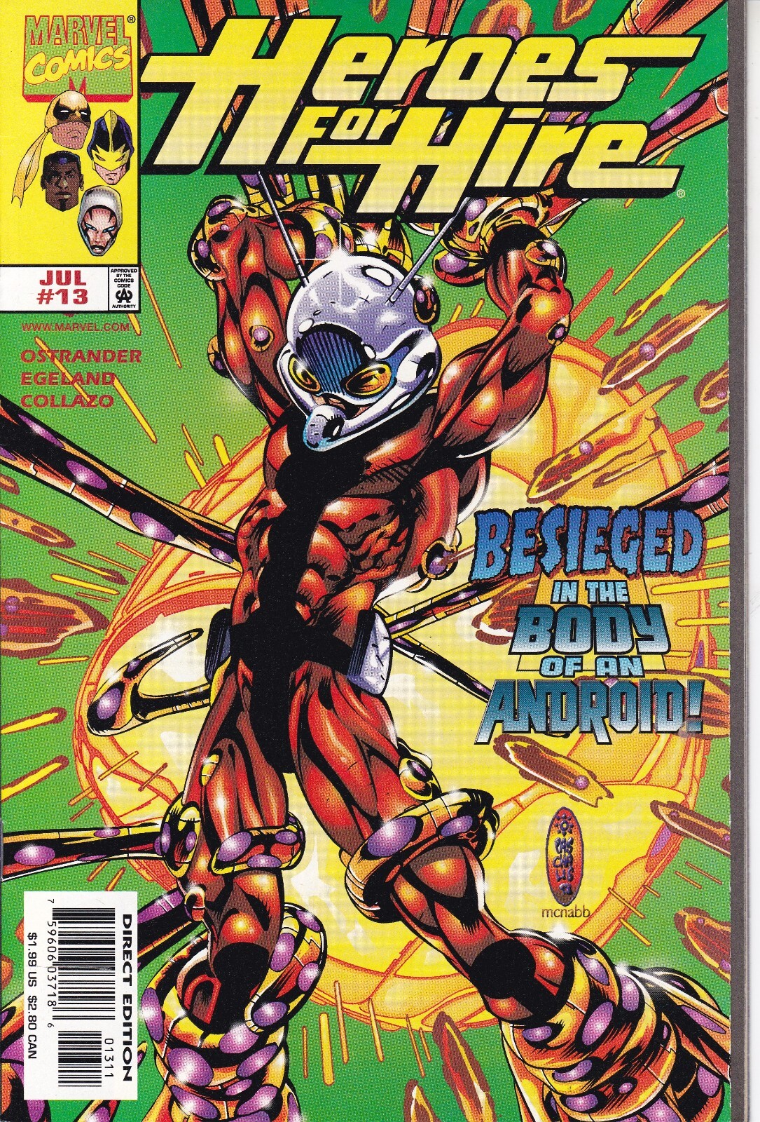 HEROES FOR HIRE (1997) #13 - Back Issue