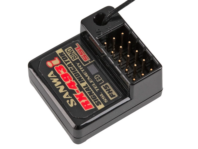 Airtronics Sanwa MT-5 Télécommande Combo (2.4GHz/RX493I) Émetteur RC + Récepteur - Photo 3/4