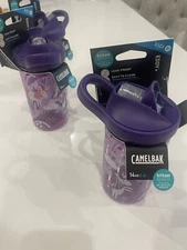 CamelBak Eddy+ 14oz. Kids' Tritan Renew Water Bottle Unicorn Party NWT