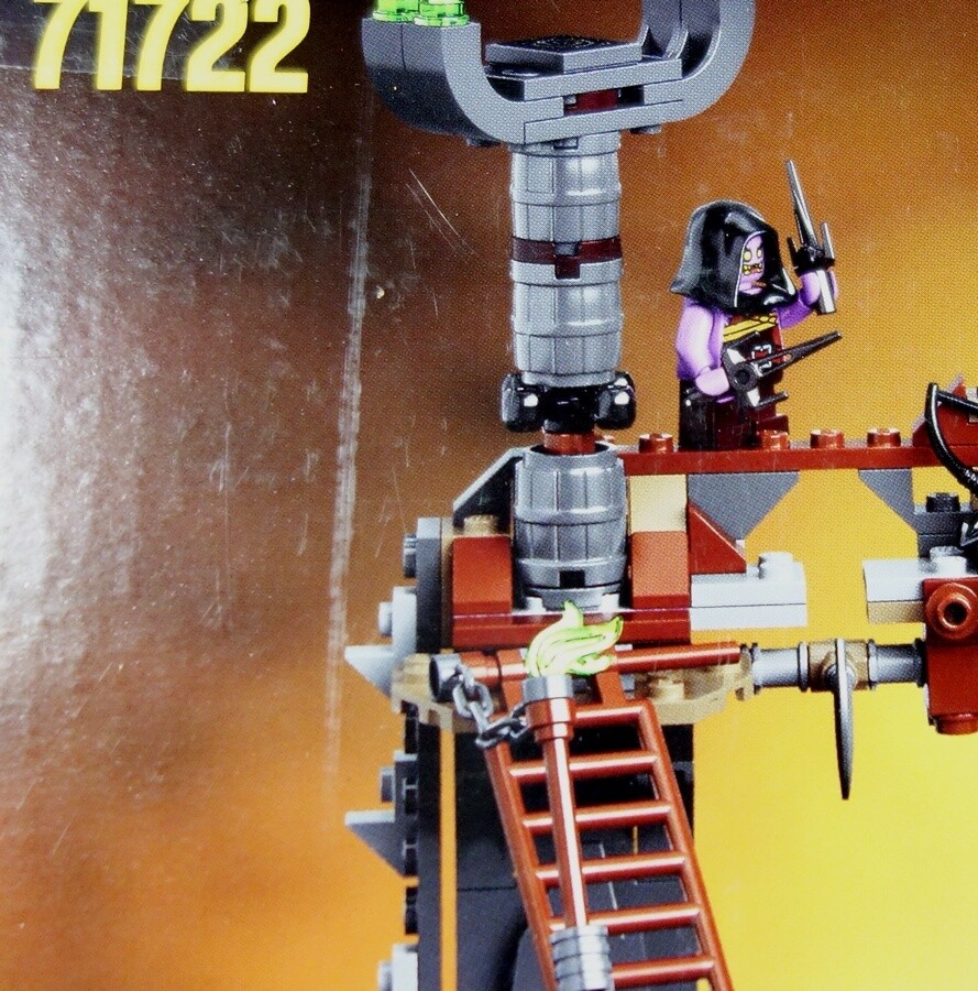 LEGO 71722 Ninjago Fortress of the Demon World Skull Jail Toys And