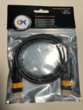 NEW - [VESA Certified] DisplayPort Cable - 8K Capable - 6 ft - Cable Matters