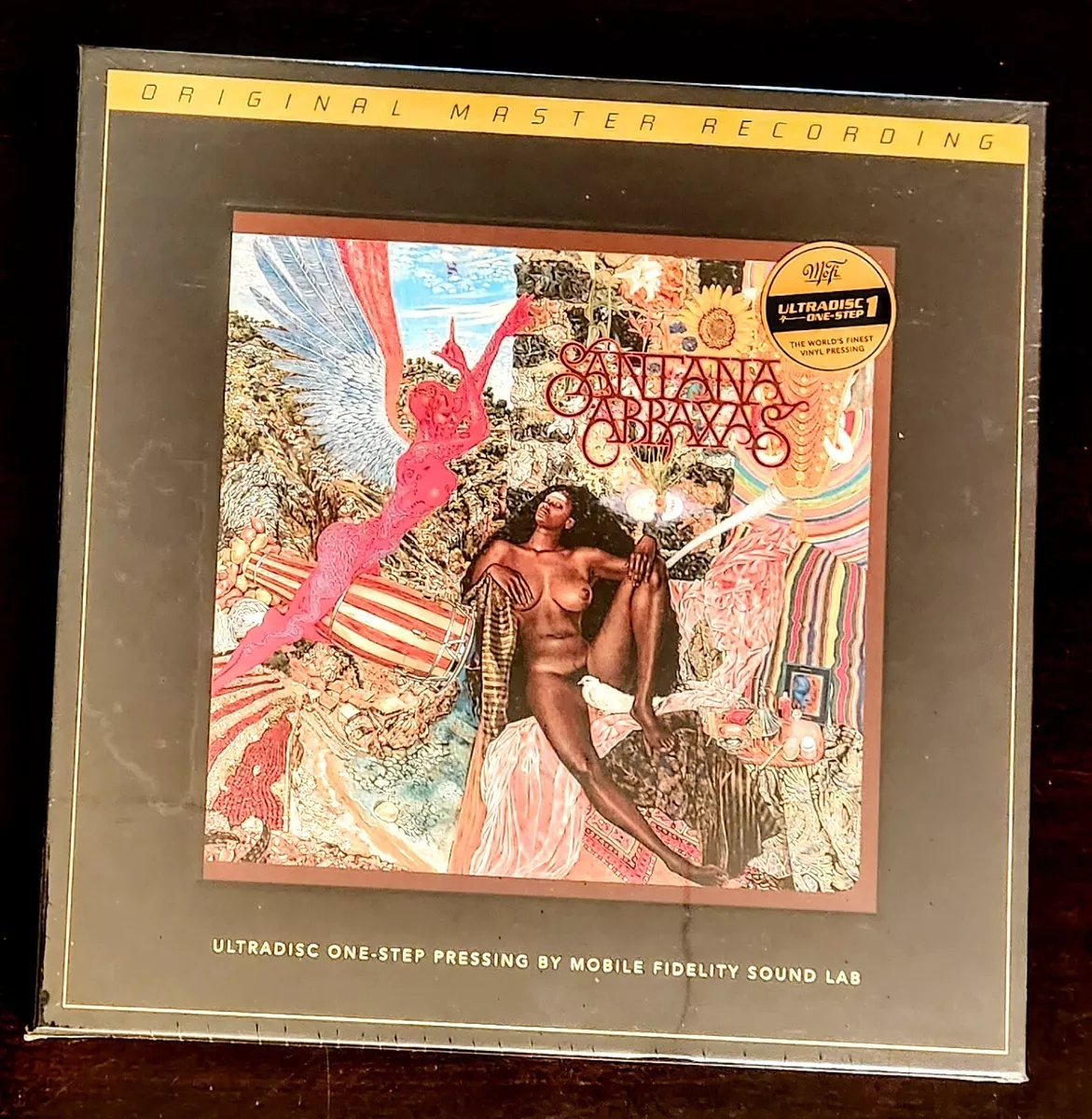 Santana Abraxas Mobile Fidelity Sound Lab #1288 UltraDisc One Step 2 LP  SEALED!