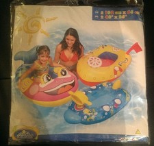 Gummiboot Schlauchboot Wasserspielzeug hellblau  selten rar Rarit&auml;t Neu & OVP
