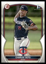Charlee Soto 2023 Bowman Draft #BD-9 Minnesota Twins