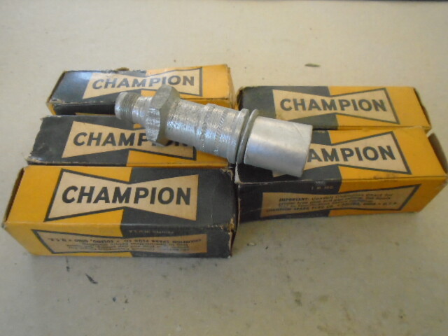 LOT OF 6 EA NOS CHAMPION SPARK PLUGS  P/N: XEC-89D