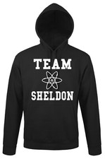 Youth Designz Mens Hoodie Team Sheldon Pullover Logo Print Big Bang Cooper Fun