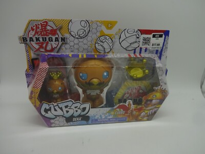 Bakugan Cubbo Deka Pack with Exclusive Jumbo King Cubbo & Core Cubbo Geogan (CV)