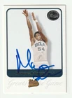 Marques Johnson Signed 2001 Fleer Greats Of The Game Card #54 Auto UCLA COA