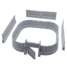 Viking Stockade by Terrain4Print, 3D Printed RPG Scenery Wargame 28mm Miniature