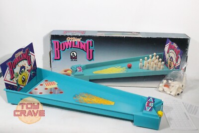 Mini Bowling Bowling Alley Vintage Toy Set Jean Höfler 80s NEW with Original Box 