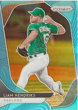 2020 Panini Prizm Liam Hendriks #65 Blue Prizm SP