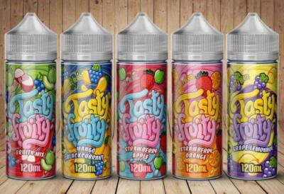 tasty fruity vape juice TASTY FRUITY 120ml 0mg Vape Juice 70 Flavours 70/30 VG/PG BUY 3 GET 1 FREE  ADD4