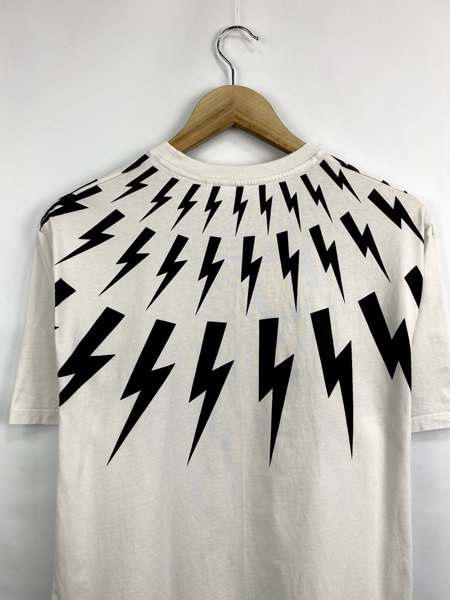 Neil Barrett fullprint t-shirt rare retro hype Y2K size L color