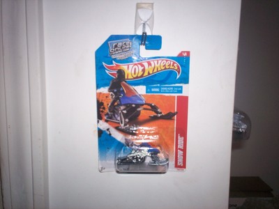 2010 HOT WHEELS SNOW RIDE THRILL RACERS-ICE BLUE  #193