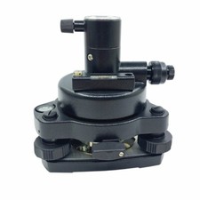 NEW BLACK TRIBRACH ADAPTER WITH OPTICAL PLUMMET Fits SURVEYING PRISM