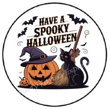 HAVE A SPOOKY HALLOWEEN ENVELOPE SEALS LABELS STICKERS PARTY FAVORS