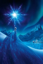 UNFRAMED Frozen Movie Poster Prints Canvas Home Decor D