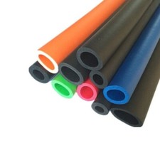 1M Lagging Sponge Foam Insulation Pipe Handle Bar Rubber Tube Fitness Equipment
