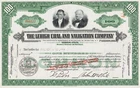 THE LEHIGH COAL AND NAVIGATION COMPANY - 1944 - USA / USA common stock