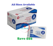 DYNAREX CONFORMING STRETCH GAUZE BANDAGE STERILE  3112, 3113 ,3114 All sizes