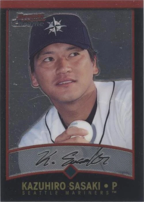 2001 Bowman Chrome - Kazuhiro Sasaki #102 for sale | eBay