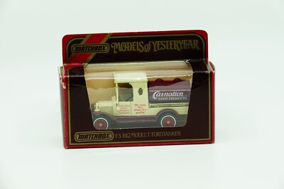 Ford T Y3 1912 Tanker Models of Yesteryear Carnation OVP 1:35
