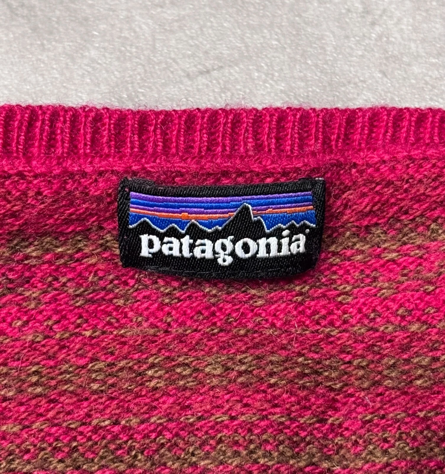 UNDERCOVER Patagonia Vestito Maglione Donna Rios Secret Slim Fit Berry Taglia:M