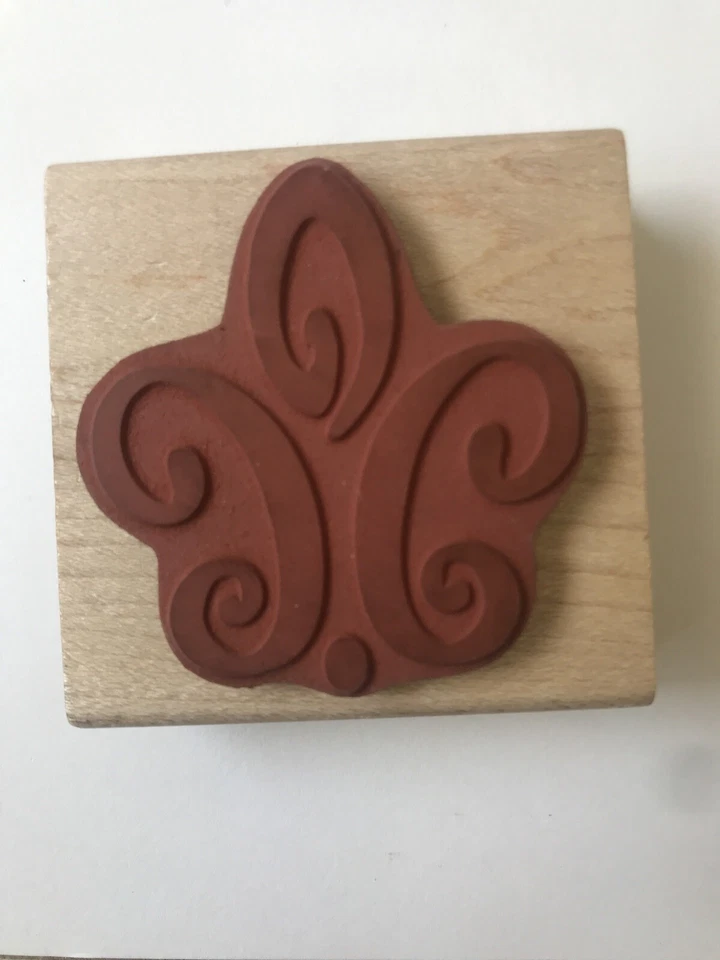 Sello de goma Judi Kins ~ Fleur De Lis 2123 F sello de goma Foto 3 de 3