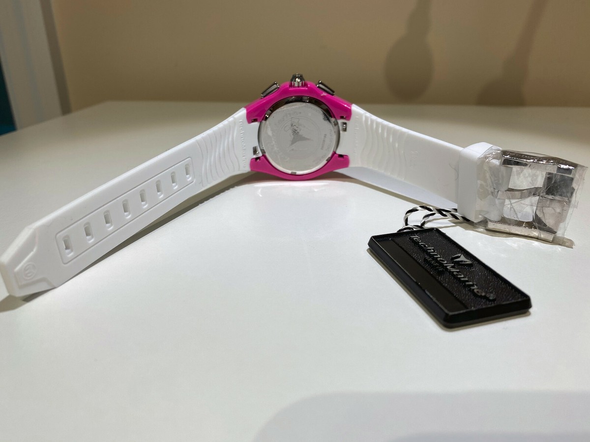 RARE TechnoMarinE Cruise 108027 PINK / WHITE diamond + extra  display picture 2