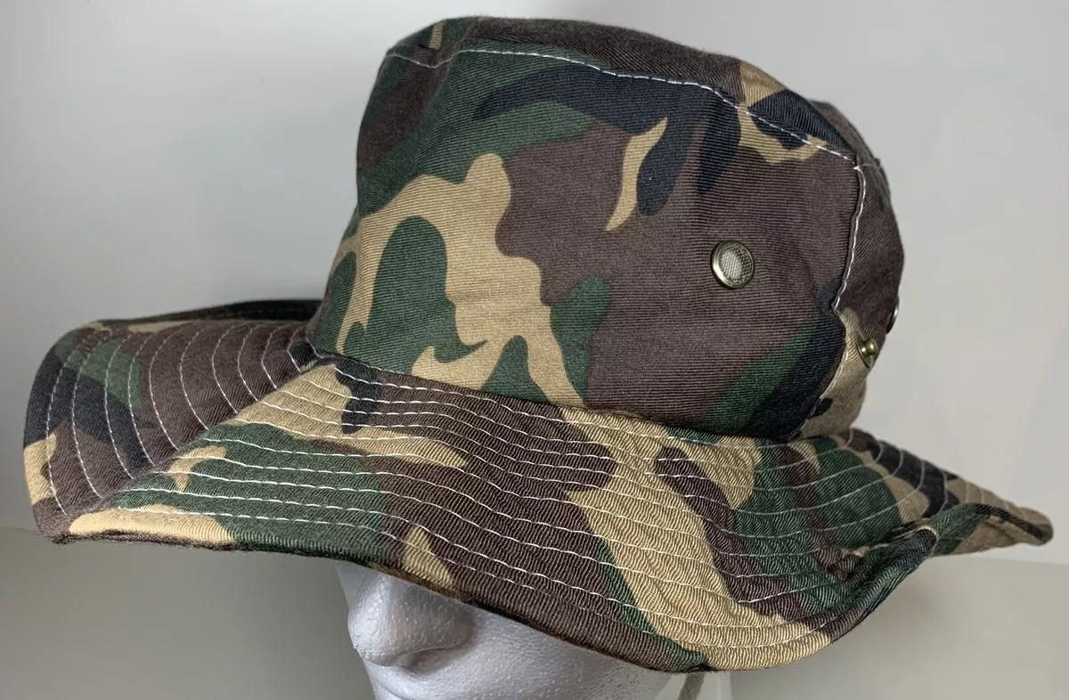 Tactical Boonie Hat (green camo)