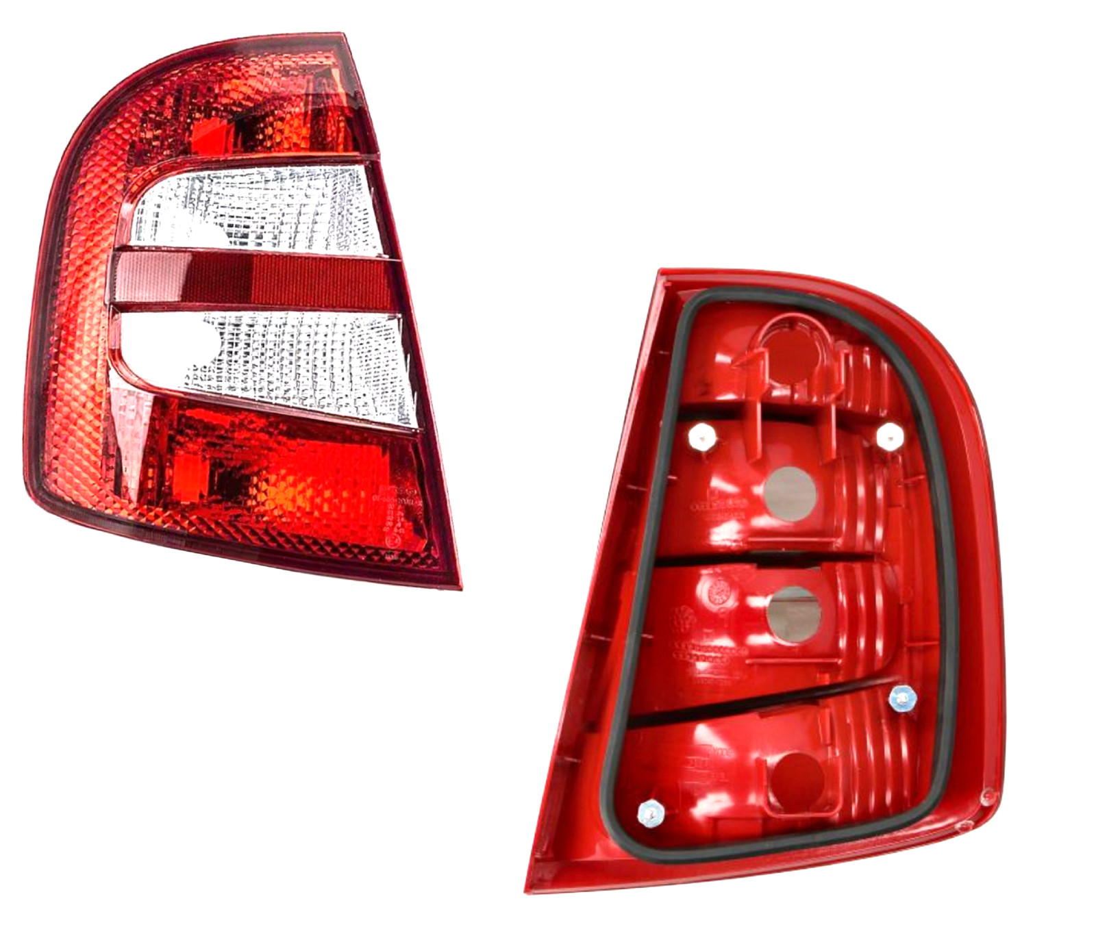 Feu stop arrière gauche Skoda Fabia avec optique haute réflexion pour modèle hayon