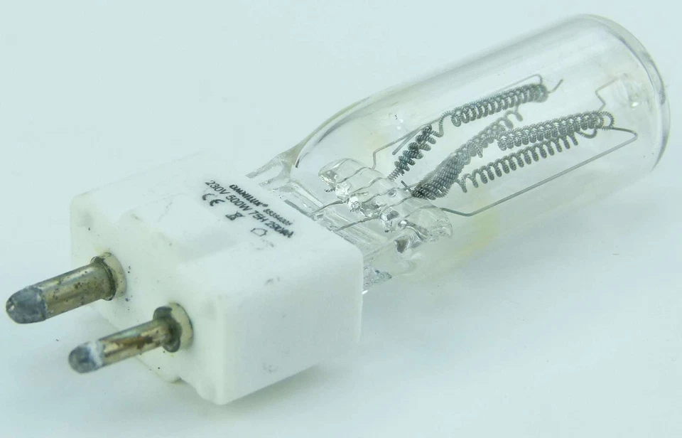 Omnilux Halogen Lampe 500W 230V A1 Sockel Gy-9,5 Gy 9,5 für Raylight Reflektoren - Bild 3 von 4