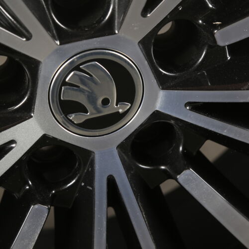 Roues hiver 18 pouces originales Skoda Kodiaq NS7 Trinity jantes 565601025L neuves - Photo 8 sur 8