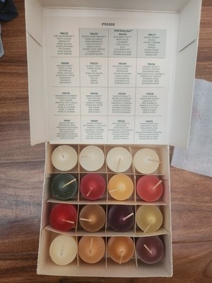 PartyLite Votive Sampler Box Set 16 Candles P95008 NIB Holiday Scents