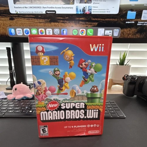 Nintendo New Super Mario Bros. Wii Nintendo Wii Multiplayer Manual Platformer
