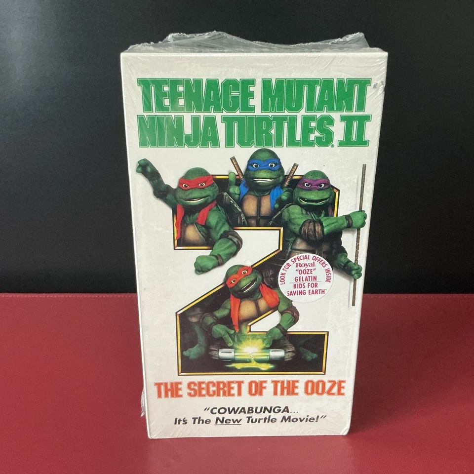 Teenage Mutant Ninja Turtles 1 & 2 Combo VHS SEALED! Extremely Rare!!! - Image 3 of 4