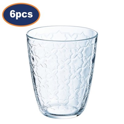 Luminarc Trinkglas Becher Concepto Riad klar robust Trinkgeschirr 300ml 6 Stück