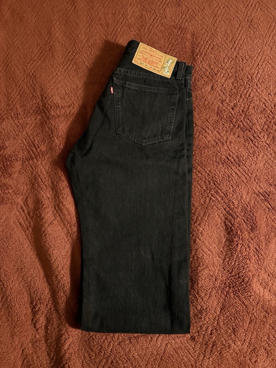 Levi's Denim Tears 501 Series Straight Black Cotton Men's Jeans | eBay