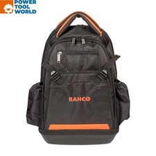 Bahco 4750FB8 Backpack For Electricians With Anti-Slip Hard Plastic Bottom