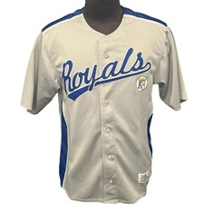 Kansas City Royals KC Blue Dynasty Stitched Jersey MLB Baseball Size Large