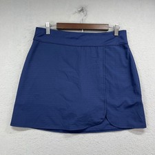 Callaway Golf Skort Womens M Navy Stretch Perforated Skirt Athletic Tennis