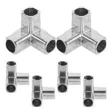 6 Pcs Clothes Rack Connector Wardrobe Buckle Garment Parts Closet