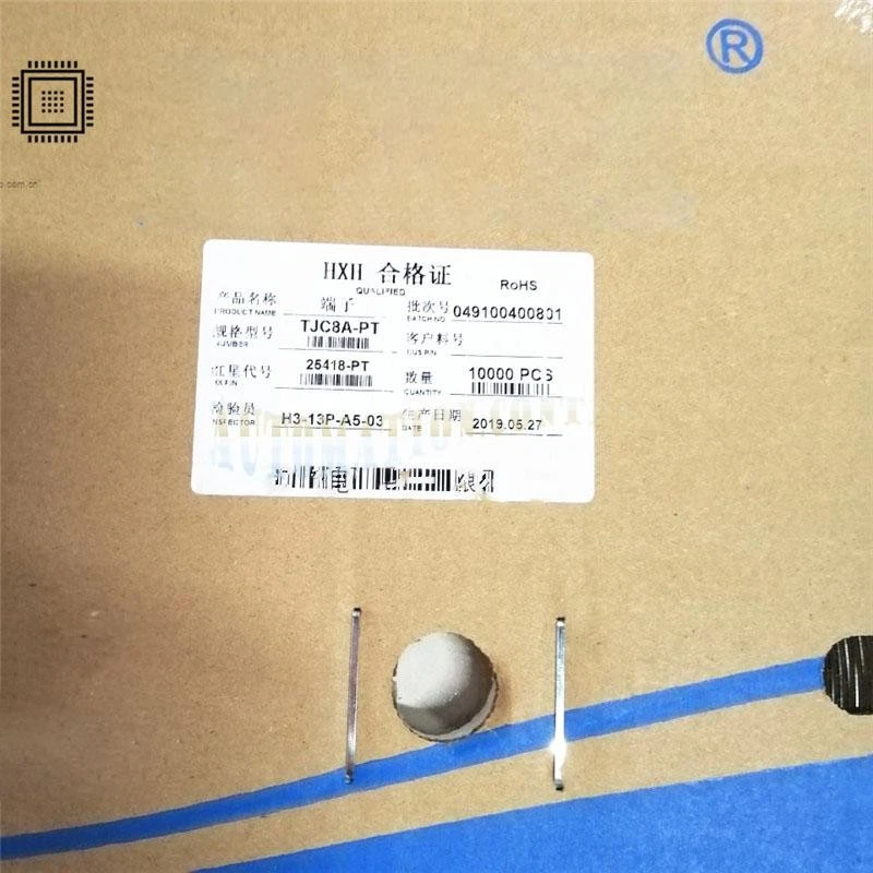 10000 PCS / Set TJC8A-PT HX25418-PT For DuPont Lockable Wire Winding Terminal - Image 2 of 2